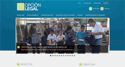 Desktop Screenshot of opcionlegal.org